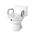 Alza de baño portátil con seguro de fijación