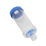 Aerocámara bivalvulada con mascarilla para inhalador - Imagen 4