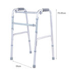 Andador plegable de aluminio para adultos mayores