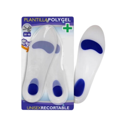 Plantillas ortopédicas de gel recortables